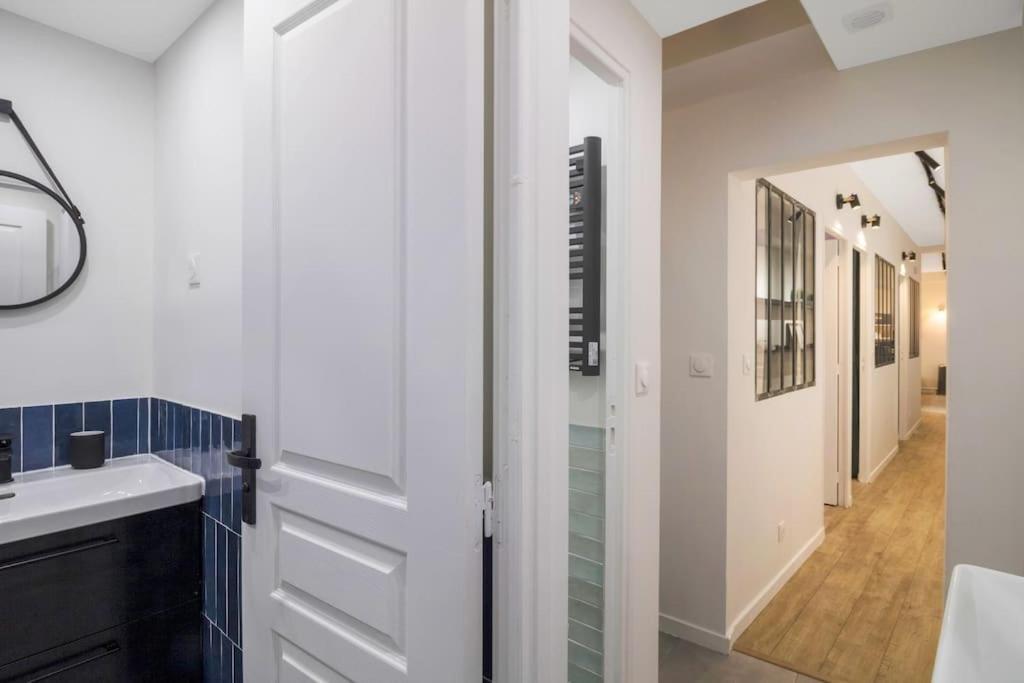 Brand New Flat For 8 People, 3 Bedrooms Paris Exterior foto